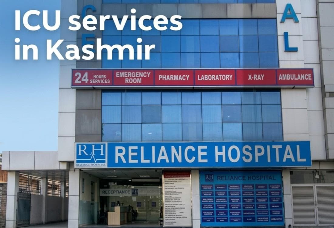 ICU services in Kashmir